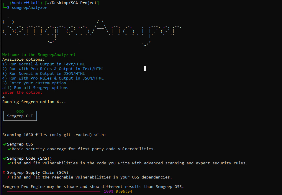 SemgrepAnalyzer
